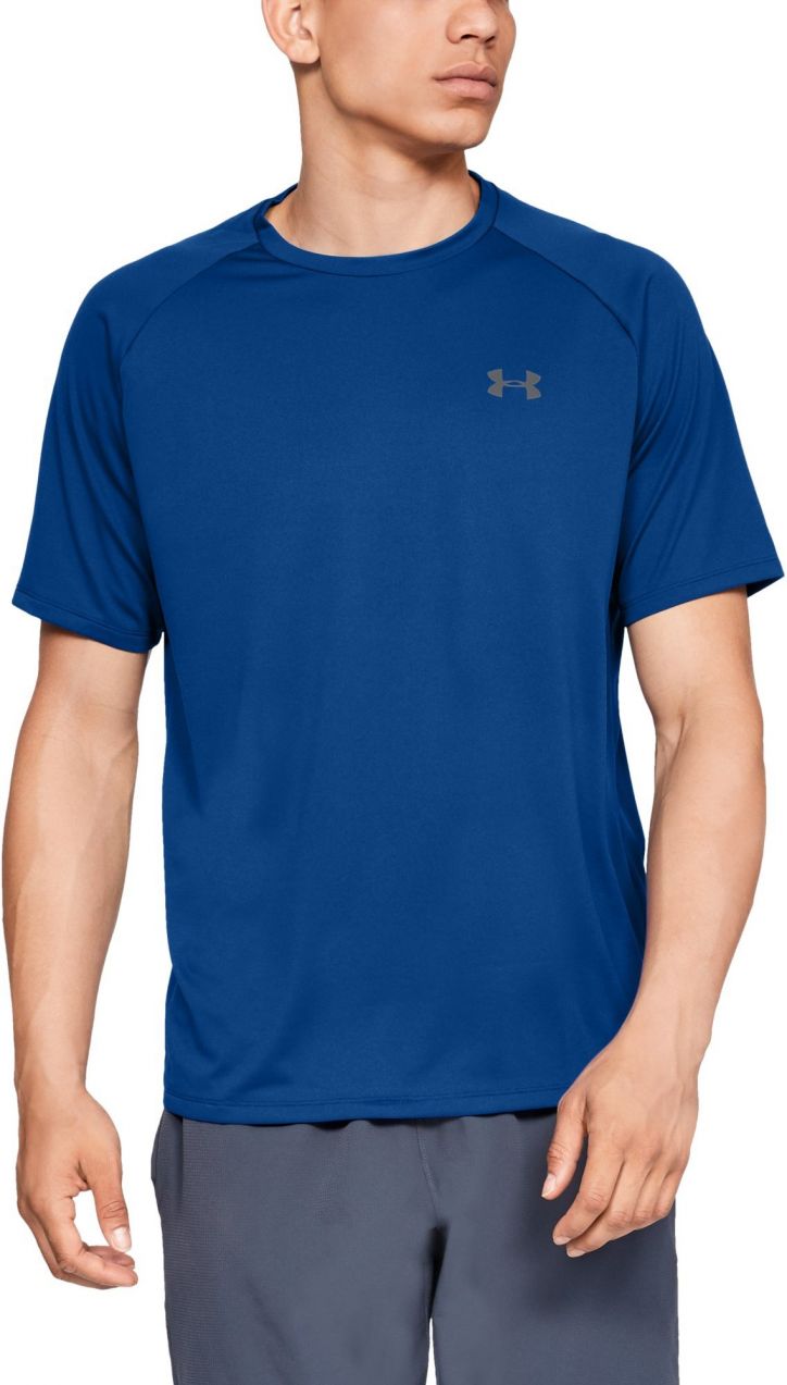 Tričko Under Armour Tech 2.0 SS Tee Royal/ Graphite L