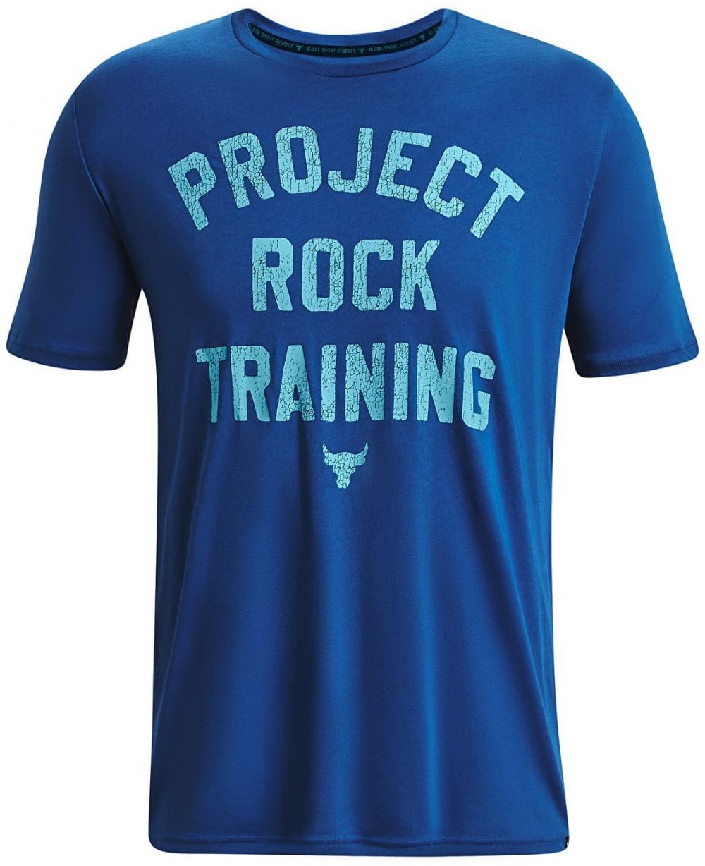 Tričko Under Armour PJT ROCK TRAINING SS Blue S