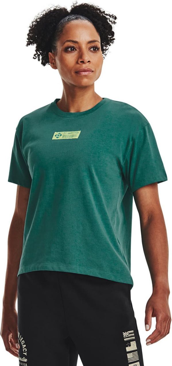 Tričko Under Armour PJT ROCK GLOBE SS Green M