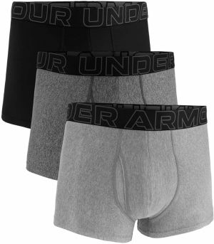Under Armour M Perf Tech 3in 3-Pack Grey S