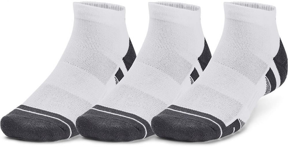 Under Armour Performance Tech 3-Pack Low White L
