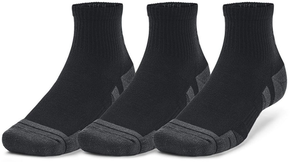 Under Armour Performance Tech 3-Pack Qtr Black M
