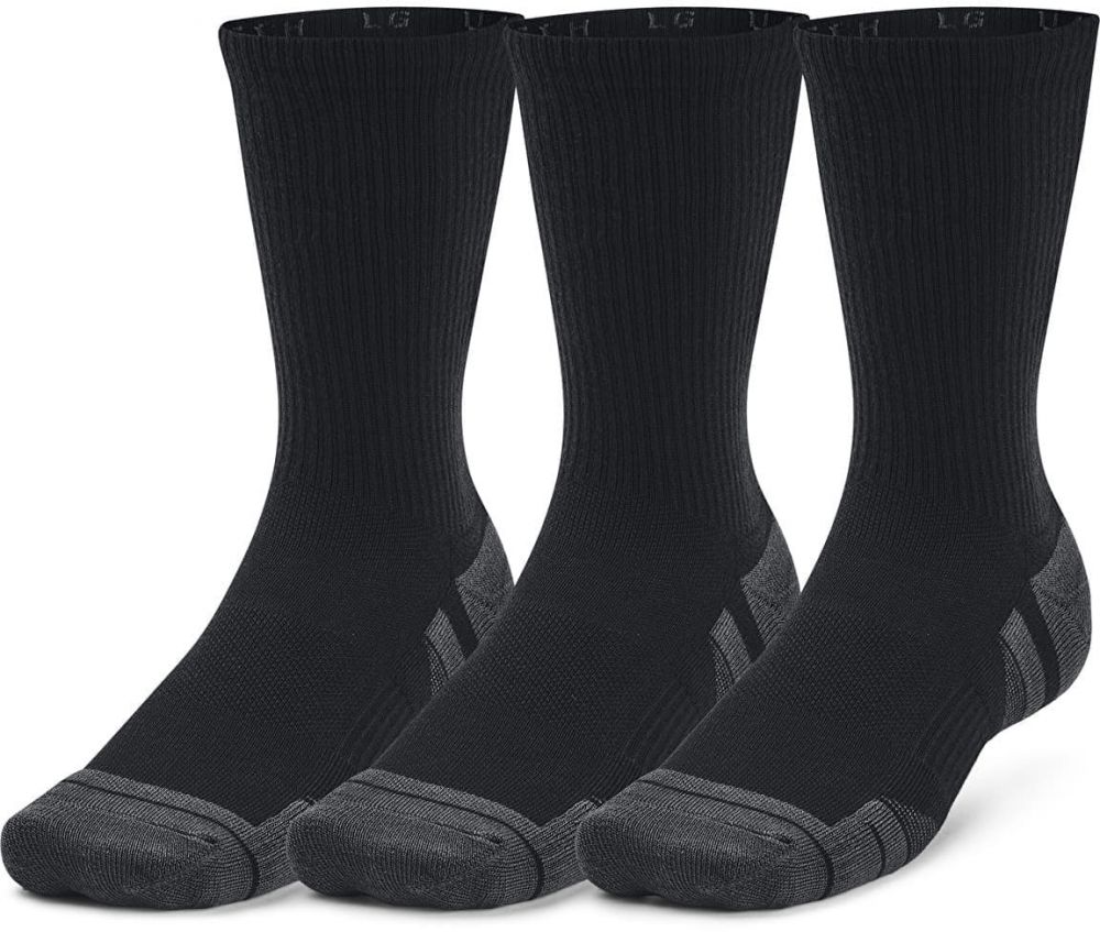 Under Armour Performance Tech 3-Pack Crew Black M