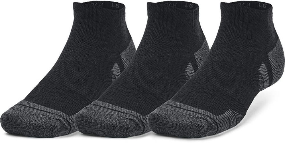 Under Armour Performance Tech 3-Pack Low Black M