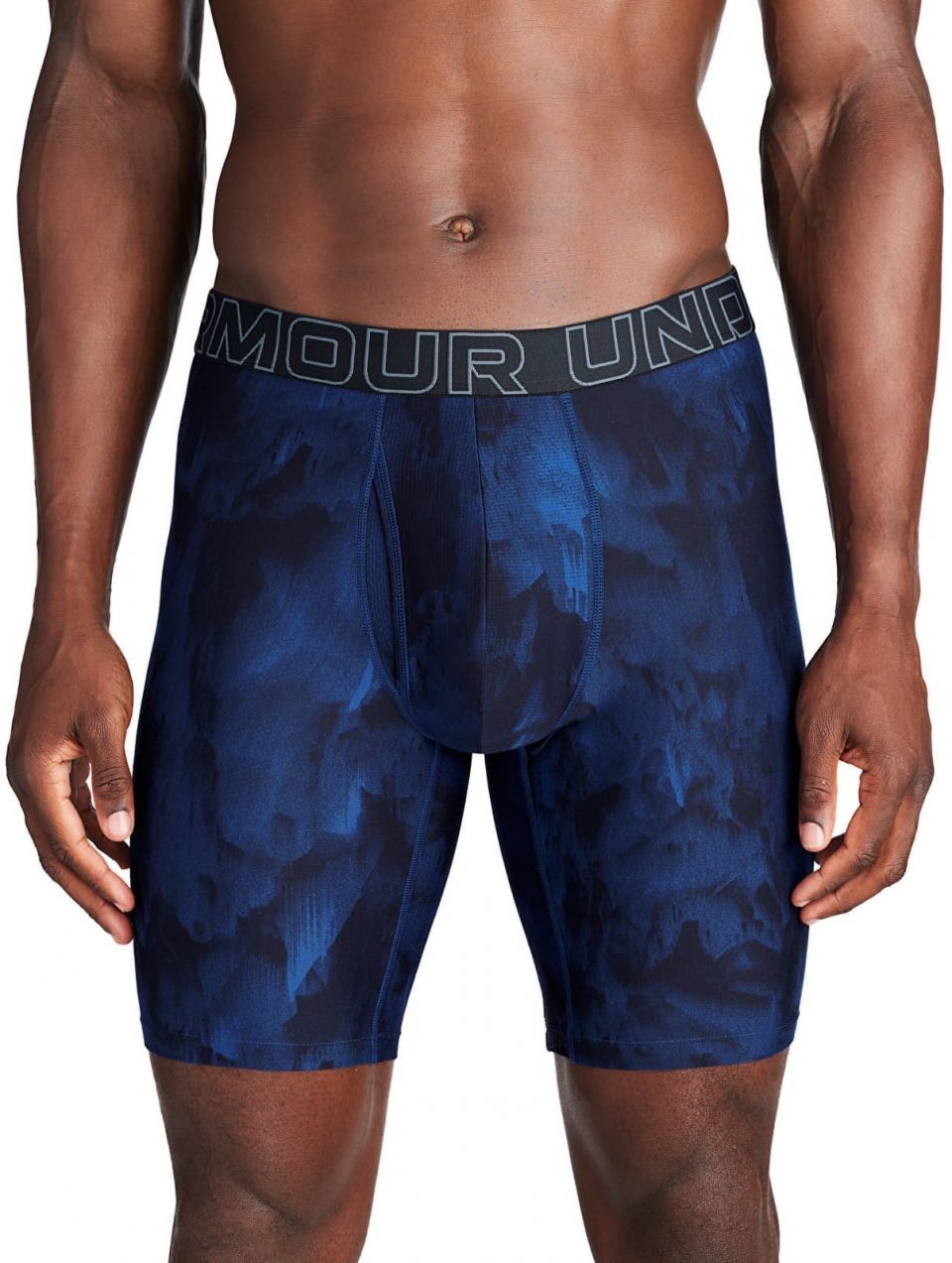 Under Armour M Perf Tech Nov 9in 3-Pack Blue S