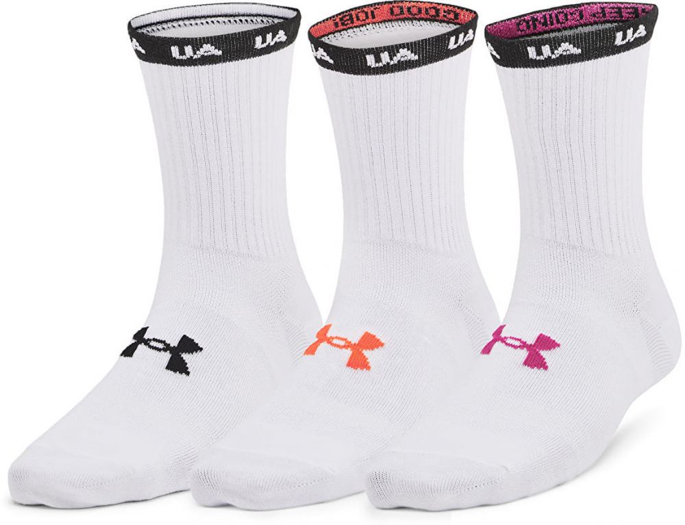 Under Armour Essential Nv Mid Crew 3-Pack White S