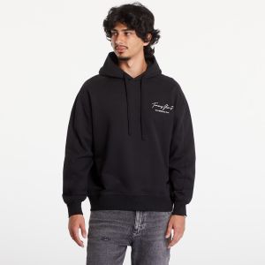 Mikina Tommy Jeans Relaxed Washed Dna Hoodie Black S