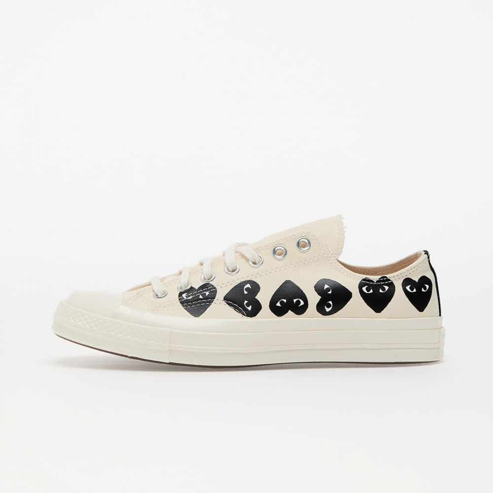 Tenisky Converse x Comme des Garçons PLAY Chuck 70 OX Milk/ Black/ Egret EUR 46.5