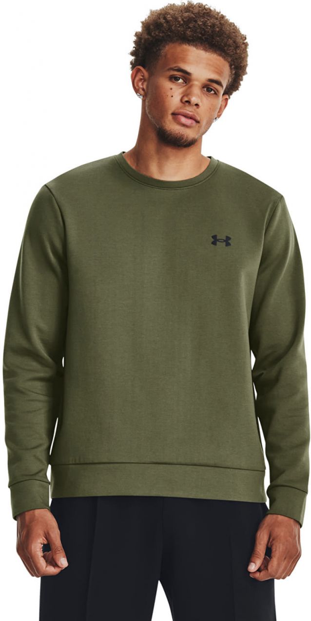 Tričko Under Armour Unstoppable Fleece Crew Green L