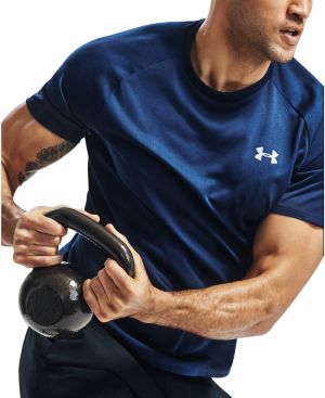 Tričko Under Armour Tech 2.0 SS Tee Academy/ Graphite M