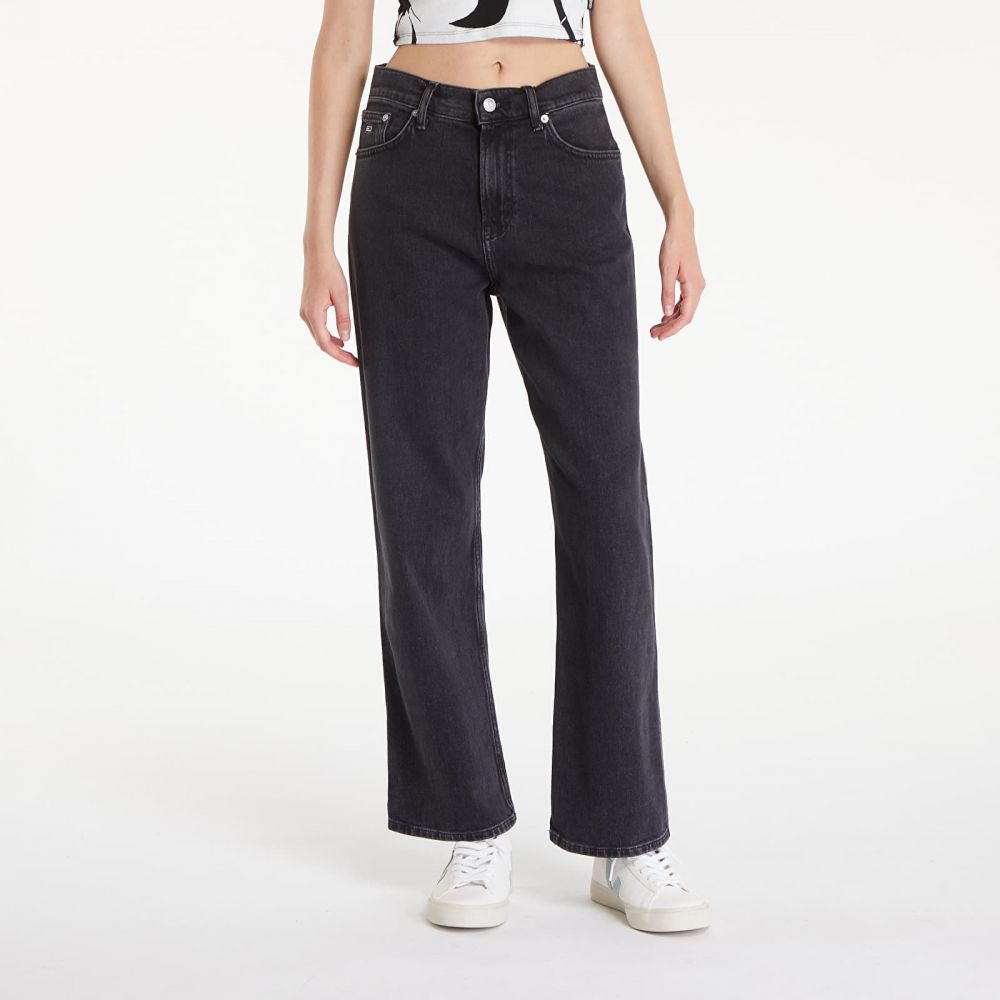 Kalhoty Tommy Jeans Betsy MD LS CG4181 Denim Black W29/L30