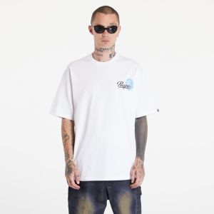Tričko A BATHING APE Cursive College Logo Relaxed Fit Short Sleeve Tee White XXL