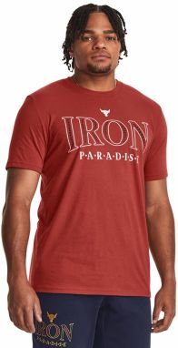 Tričko Under Armour PJT ROCK IRON SS Red S