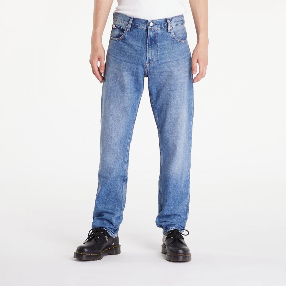 Kalhoty Calvin Klein Jeans Authentic Straight Jeans Denim Medium W33/L32