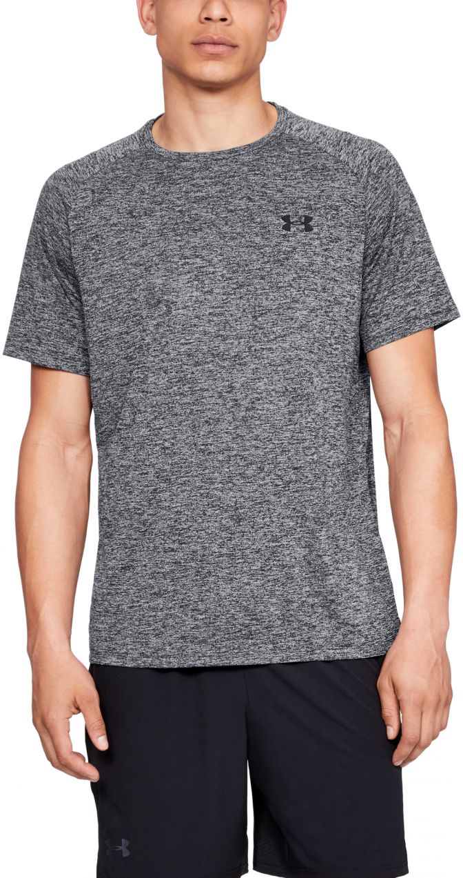 Tričko Under Armour Tech 2.0 SS Tee Black/ Black L