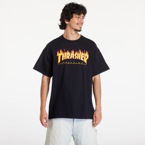 Tričko Thrasher Flame Logo T-Shirt Black L