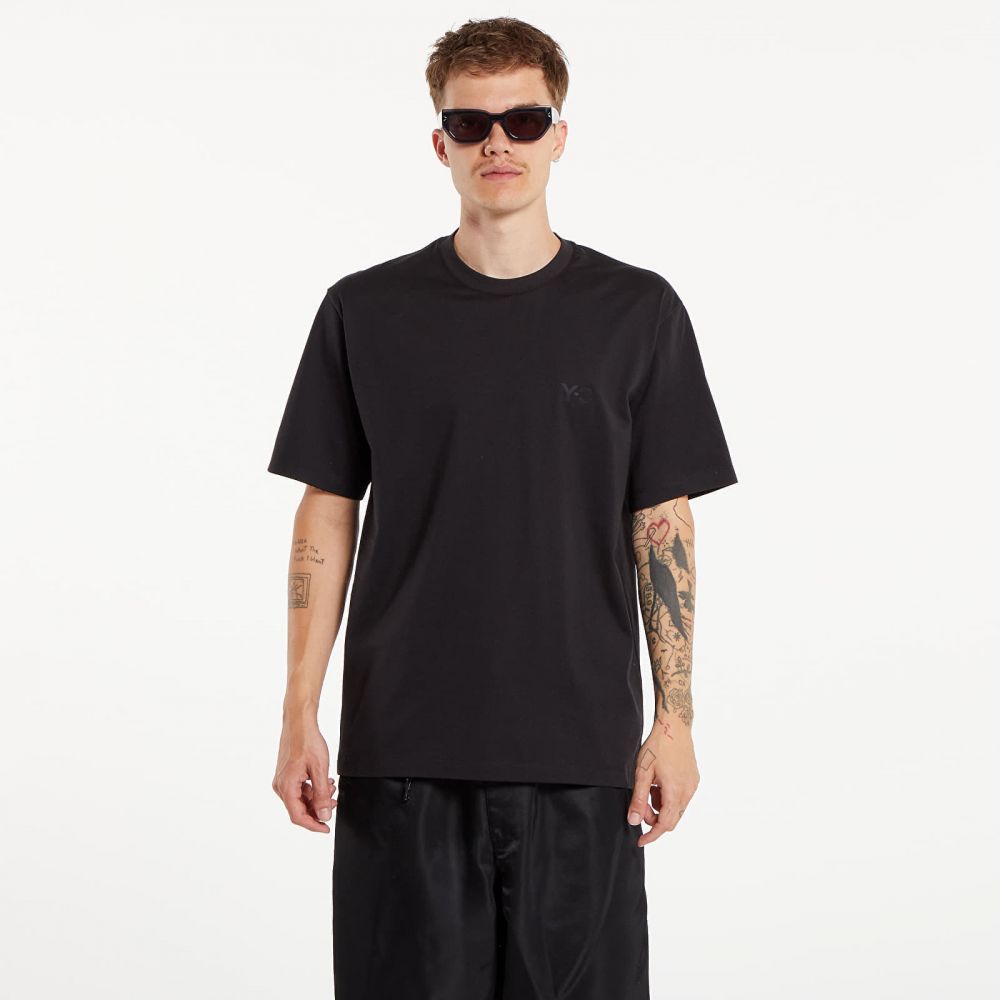 Tričko Y-3 M Regular Short Sleeve Tee Black XS