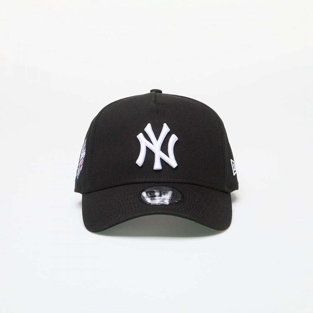 Šiltovka New Era MLB New York Yankees Side Patch 9FORTY E-Frame Adjustable Cap Black Universal