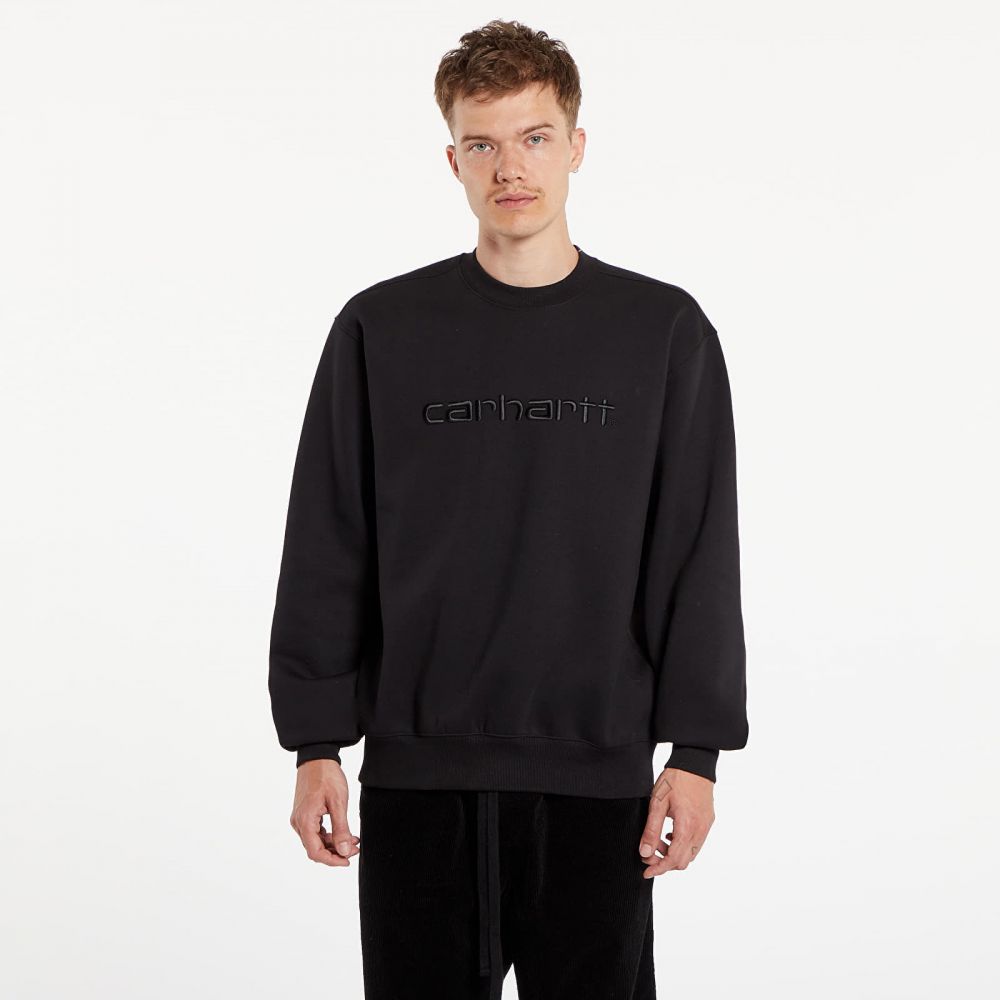 Mikina Carhartt WIP Carhartt Sweat Black/ Black XS
