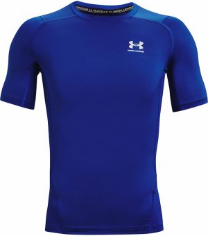 Tričko Under Armour Hg Armour Comp SS Royal/ White L