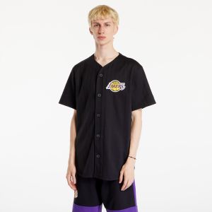 Tričko New Era NBA Team Logo Jersey Los Angeles Lakers Black/ True Purple M