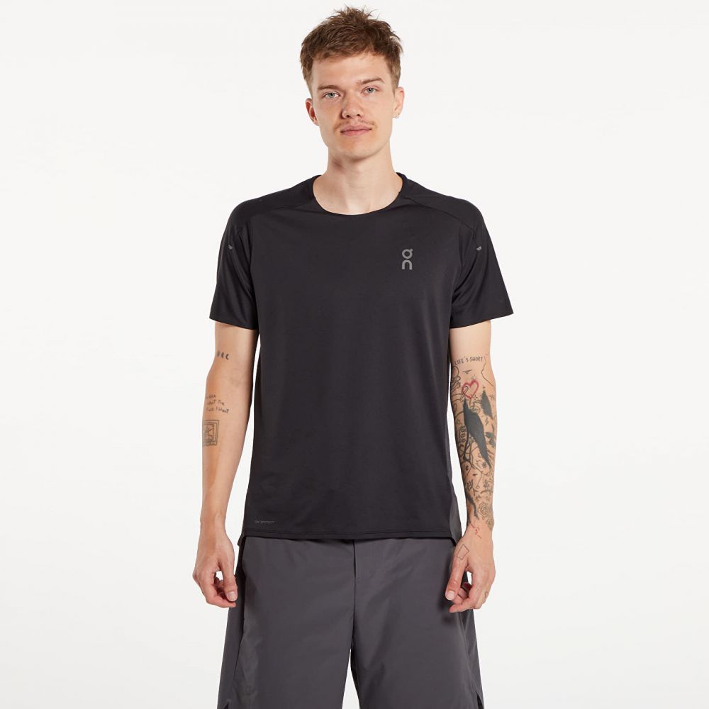 Tričko On Performance Short Sleeve Tee Black/ Eclipse S