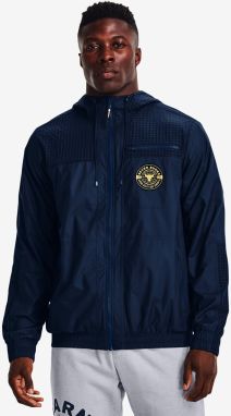 Bunda Under Armour Project Rock Q1 Woven Layer Academy/ Field Yellow/ White M