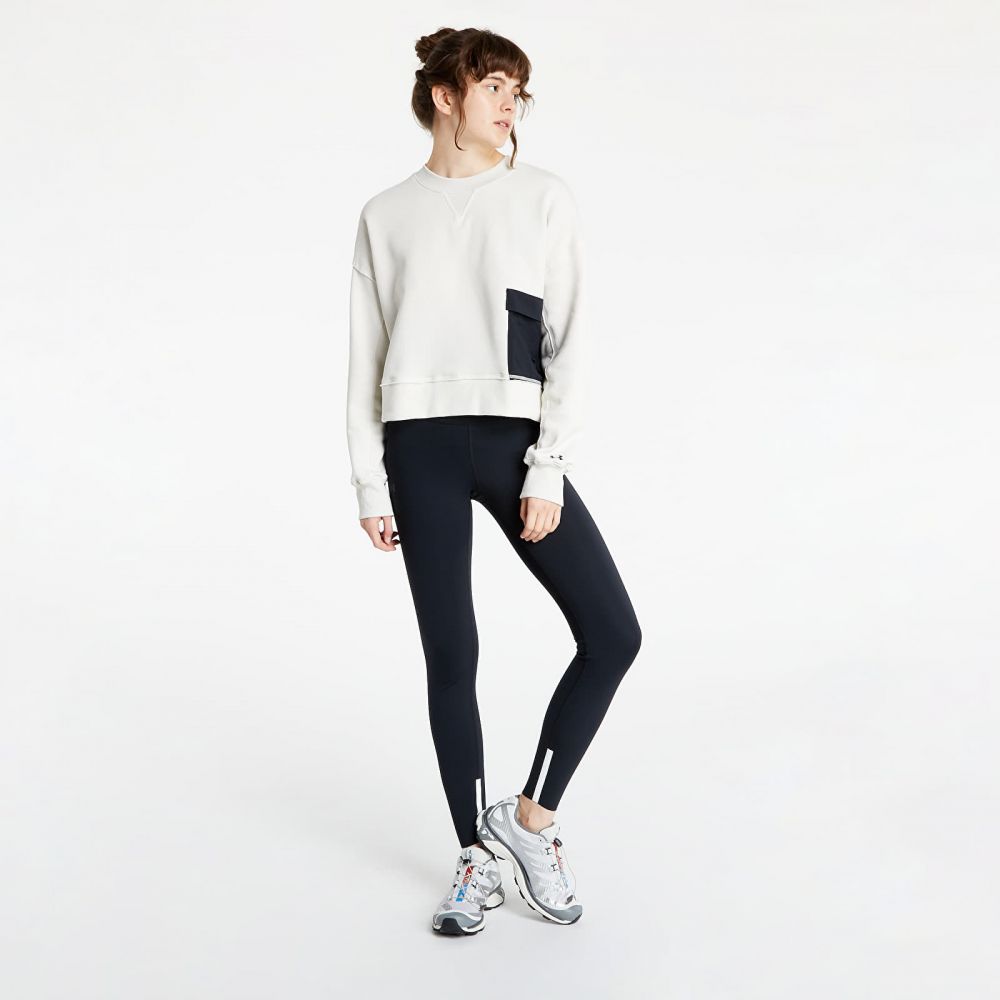Mikina Under Armour Project Rock Fleece Crew White L