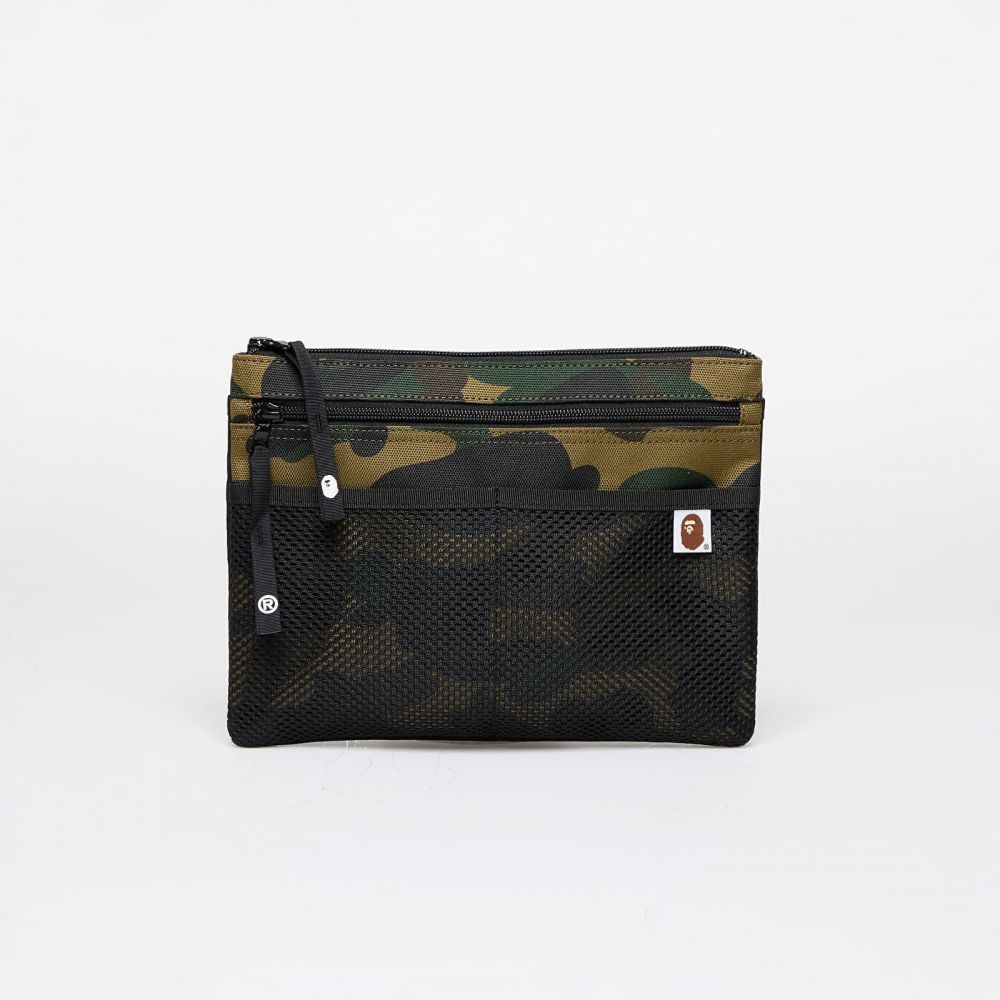 Taška A BATHING APE 1St Camo Cordura Sacoche Green 1 l