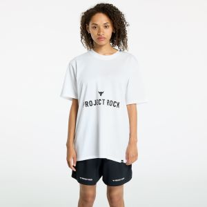Tričko Under Armour Project Rock Campus Q3 T-Shirt White/ Black M