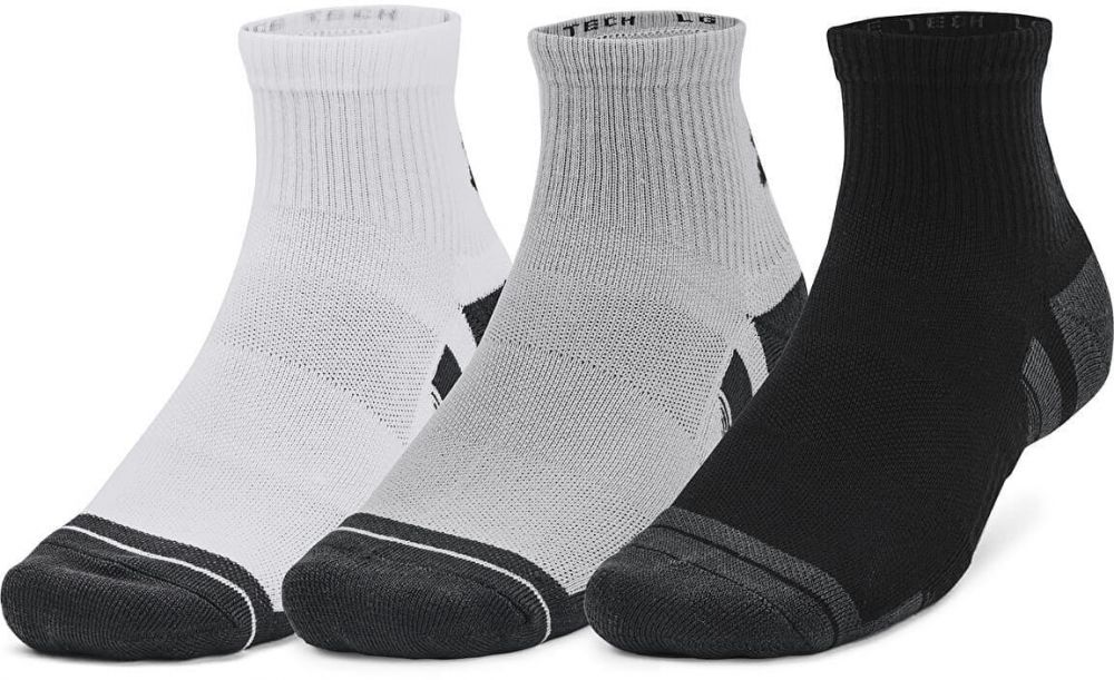 Under Armour Performance Tech 3-Pack Qtr Gray L