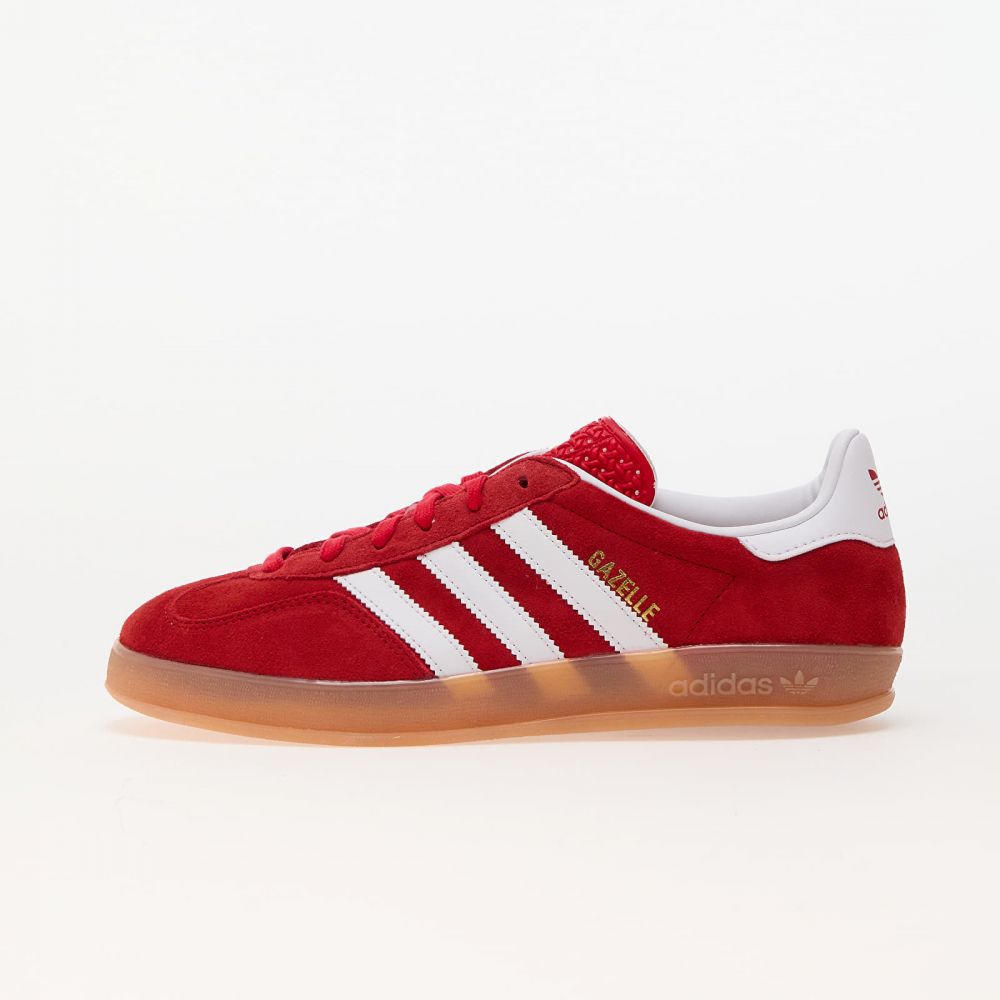 Tenisky adidas Gazelle Indoor Better Scarlet/ Ftw White/ Gum2 EUR 44