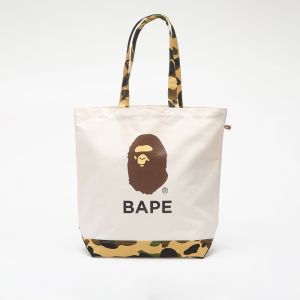 Taška A BATHING APE 1St Camo Ape Head Tote Bag Ivory Universal
