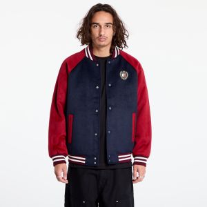 Bomber Tommy Jeans Wool Blend Crest Bomber Dark Night Navy/ Regatta Red M