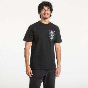Tričko OBEY Helping Hand Black S