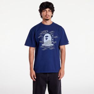 Tričko A BATHING APE 31St Anniversary Japan Ape Head Tee Indigo M