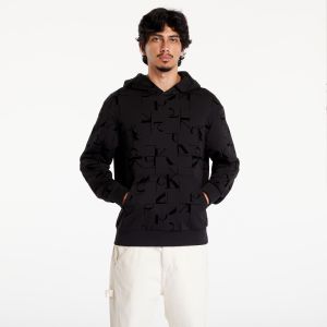 Mikina Calvin Klein Jeans Aop Hoodie Black XL