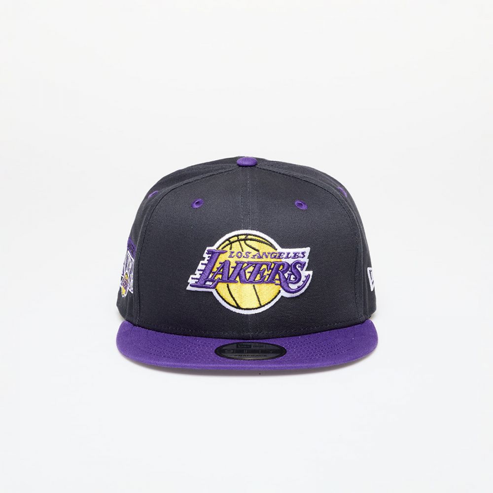Šiltovka New Era Los Angeles Lakers Team Color 9FIFTY Snapback Cap Black/ True Purple M-L