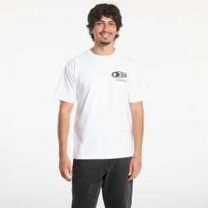 Tričko OBEY Warning White XXL