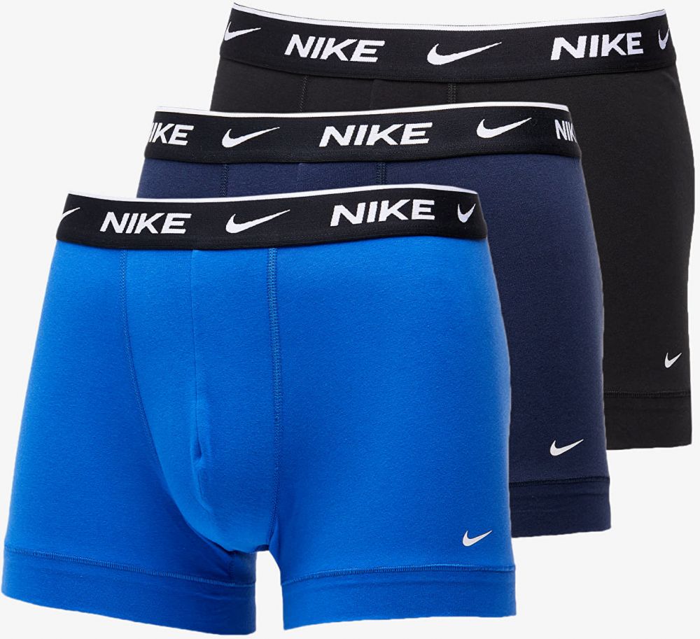 Nike Dri-FIT Trunk 3Pack C/O Navy/ Blue/ Black M