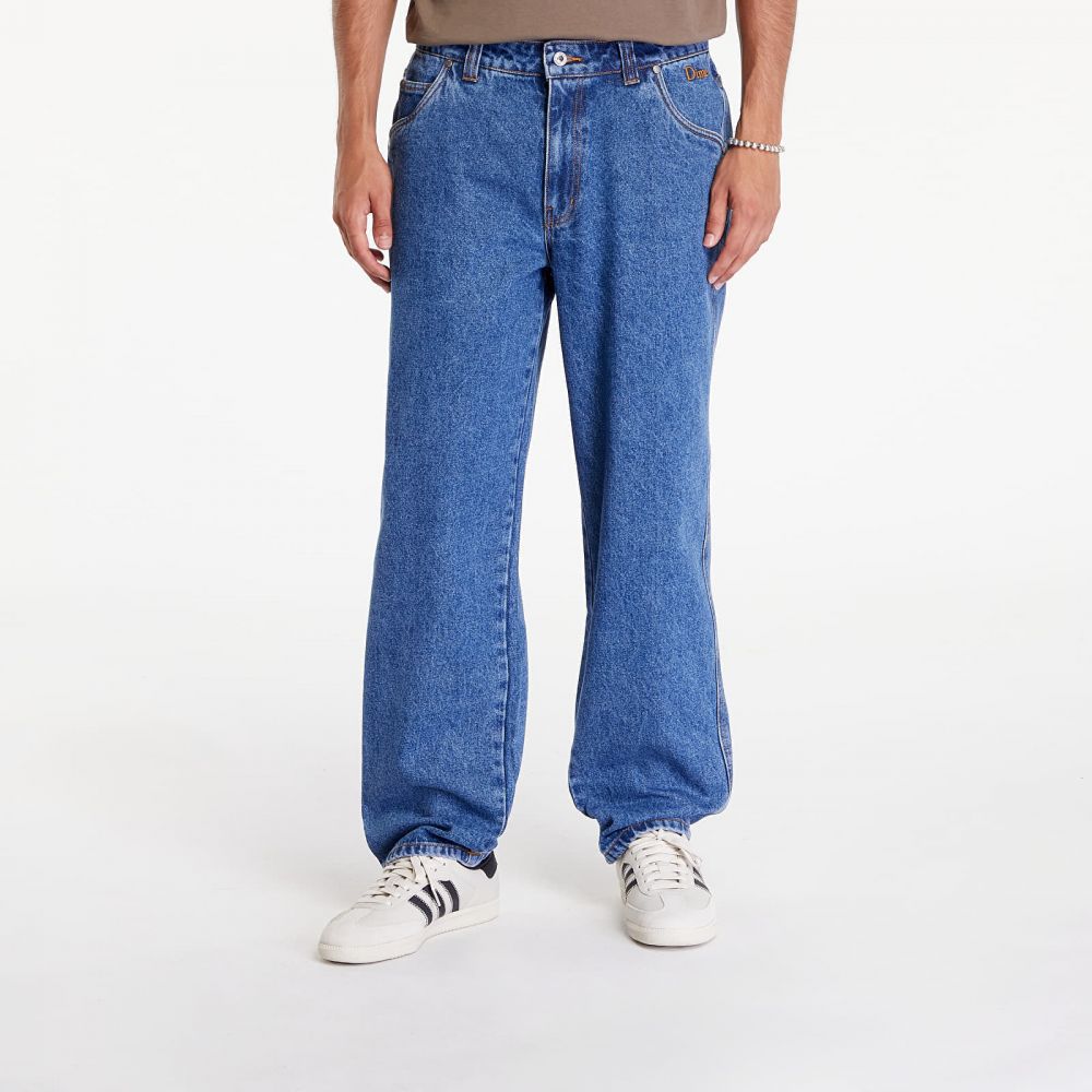 Kalhoty Dime Classic Relaxed Denim Pants Indigo Washed 28