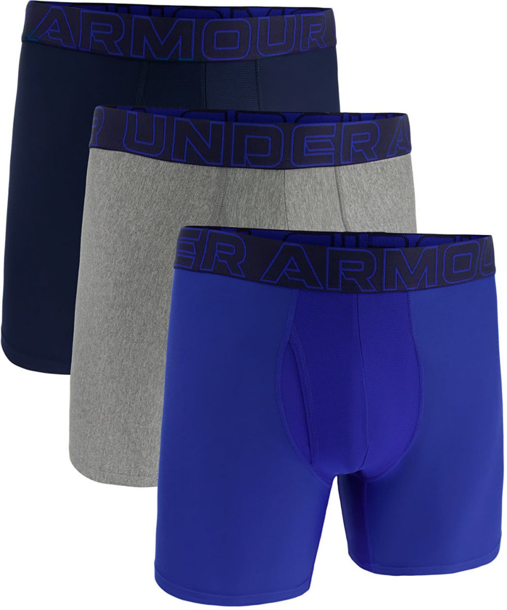 Under Armour M Perf Tech 6in 3-Pack Blue XXXL