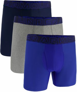 Under Armour M Perf Tech 6in 3-Pack Blue XXXL