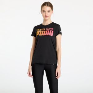 Tričko PUMA Run Favroites Forever Faster Graphic Tee Black S
