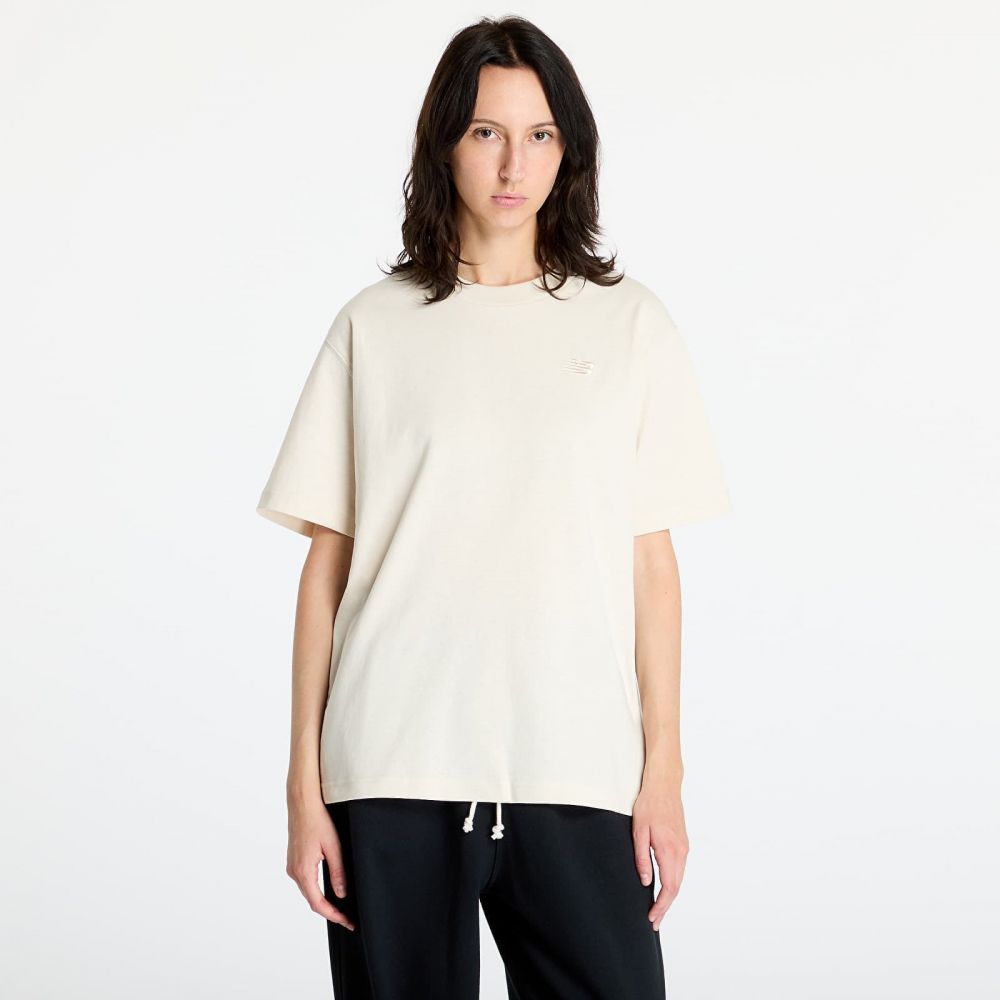 Tričko New Balance Athletics Jersey T-Shirt Linen XS