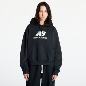 Mikina New Balance Sport Essentials French Terry Logo Hoodie Black S
