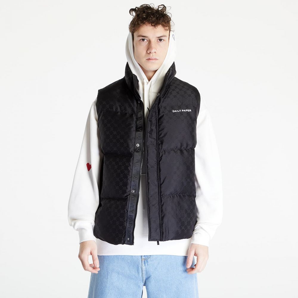 Vesta Daily Paper Pondo Bodywarmer Monogram Black L