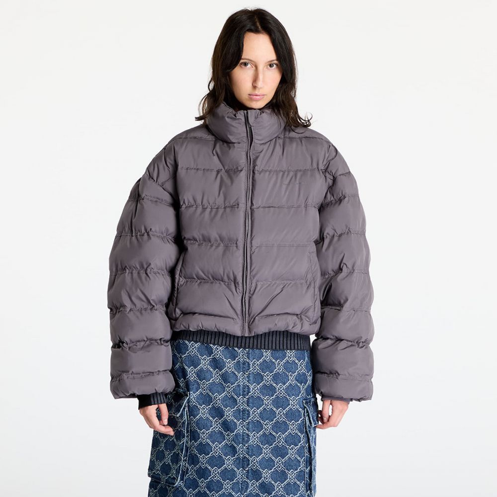 Bunda Daily Paper Sela Puffer Jacket Rabbit Grey XS