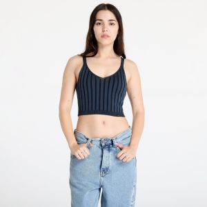 Calvin Klein Jeans Plated Sweater Bralette Blue L