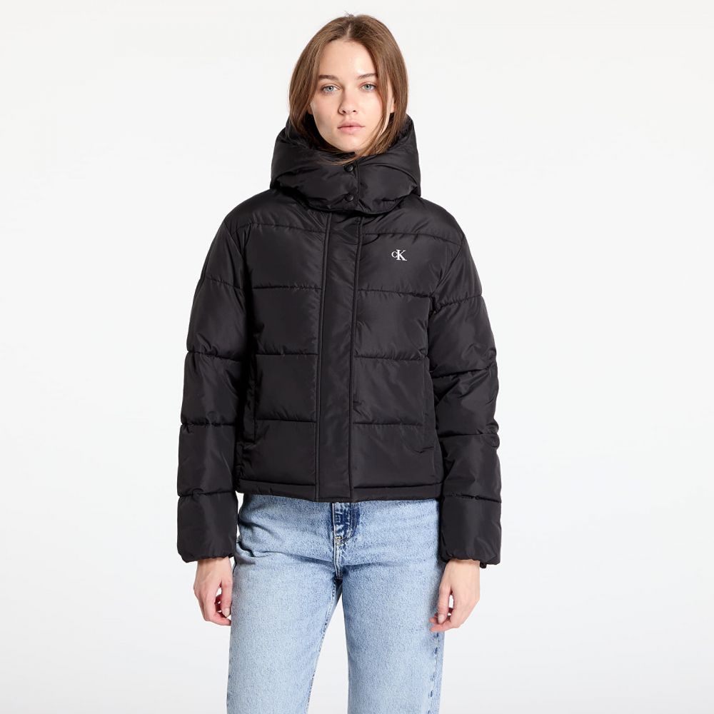 Bunda Calvin Klein Jeans Matte Monologo Jacket Black L